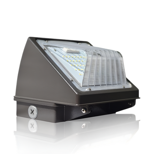 60W LED Wall Pack Light – Waterproof Outdoor Commercial Wall Fixture, 6600 Lumens, Energy-Efficient Exterior Security Lighting